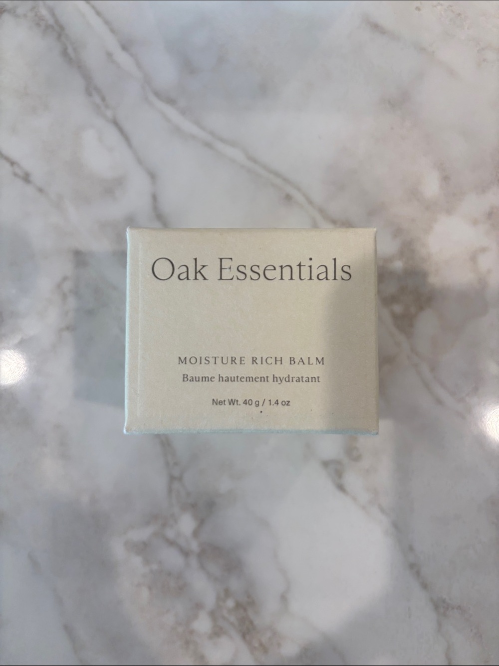 Oak Essentials Moisture Rich Balm 1.4 oz New in Box